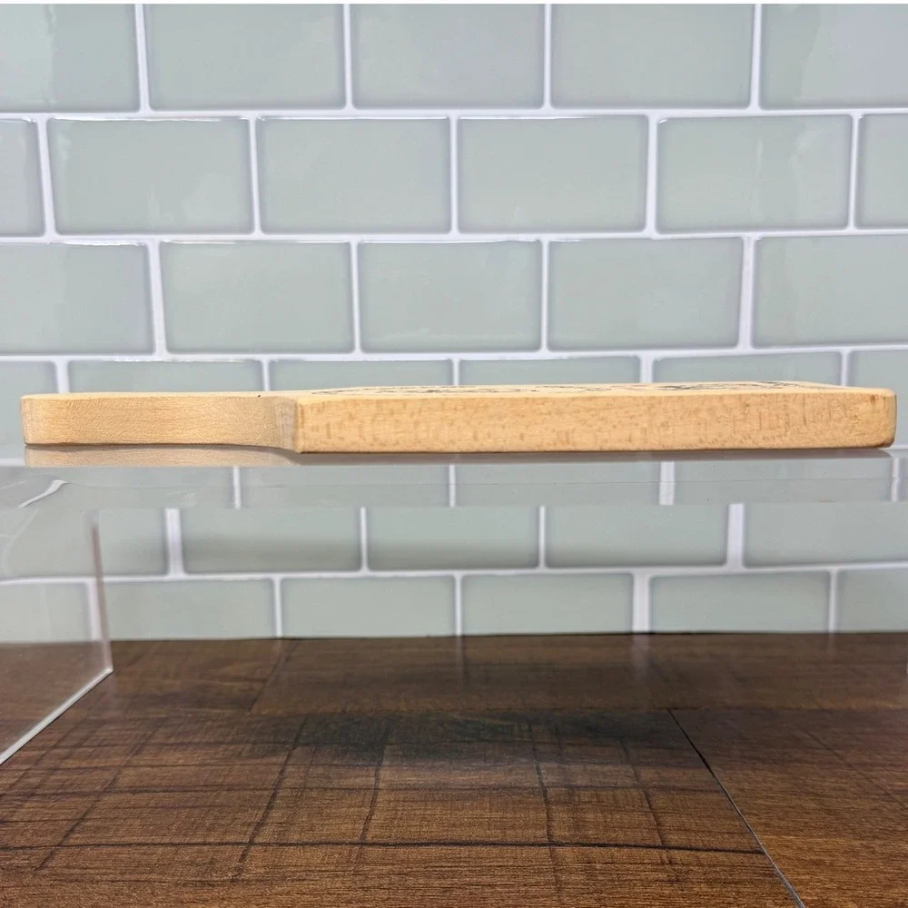 Vintage WASCO Wisconsin Wood Cheese Board 